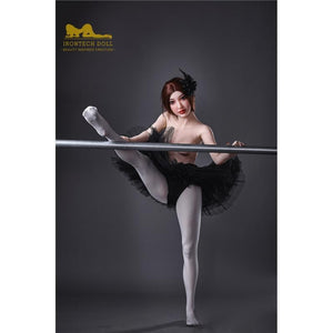 150cm Asian ballerina with small breasts, slim, flexible and elegant temperament sex doll Mika - lovedollshops.com