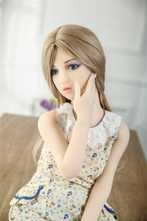 Irontech 132cm elegant blonde little sex doll elf Dara - lovedollshop