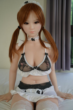 Piper Doll 130CM Brown Hair Silicone Japanese Sex Doll Eirian - lovedollshops.com