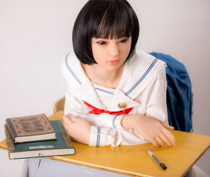 SanHui 145cm Student uniform Silicone Pure Asian Sex Doll-Xuanxaun - lovedollshops.com