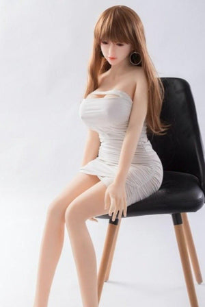 SanHui 156cm Asian brown hair curvy and sexy sex doll -Huixin - lovedollshops.com