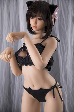 Sanhui 156cm silicone cute and cosplay cat girl sex doll-Hongfei - lovedollshops.com