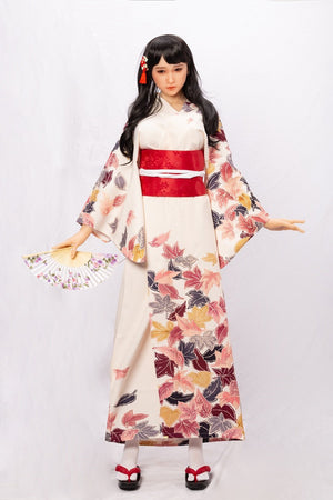 Sanhui 168cm Japan kimono silicone pure slim sex doll -Zhenzi - lovedollshops.com