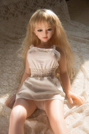 SanHui 88cm general chest silicone blond hair sex doll-Lanhu - lovedollshops.com