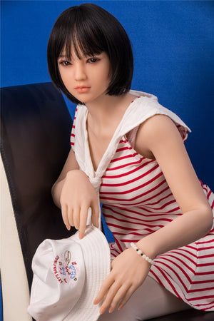 SanHui Asian 156cm silicone big boobs short hair sex doll -Xiaoyou - lovedollshops.com