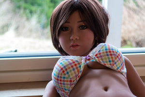 AF doll 140cm small breast black sex doll Ada