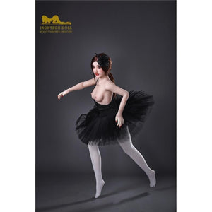 150cm Asian ballerina with small breasts, slim, flexible and elegant temperament sex doll Mika - lovedollshops.com
