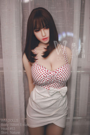  E cup 2020 Oral Sex Doll 166cm Standing Big Tits Little Boobs Well Defined Hips