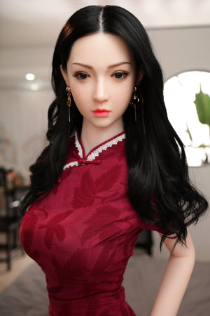 Yuqu 170cm Red cheongsam curvy Xiaoqian