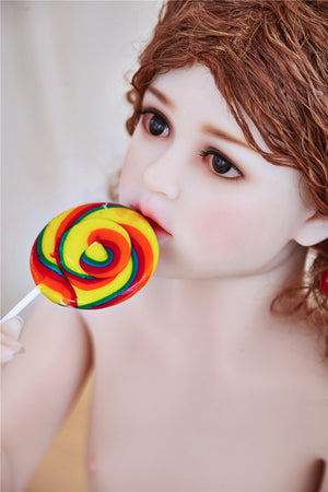 Irontech 128cm lively lollipop red curvy sex doll Kiki - lovedollshop