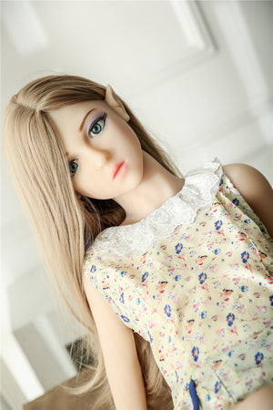 Irontech 132cm elegant blonde little sex doll elf Dara - lovedollshop