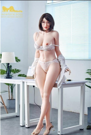Irontech159cm Big Breast Office Lady Rounded Sex Doll-Heriy - lovedollshops.com