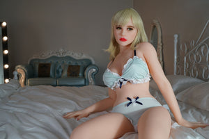 Piper Doll - 155cm Mindy | Curvy Sex Doll Big Breasts Sexy Blond Hair White Skin - lovedollshop