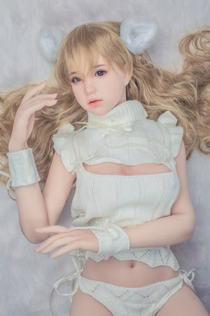 Sanhui 145cm cosplay beautiful blond hair sex doll-XiaoYou - lovedollshops.com