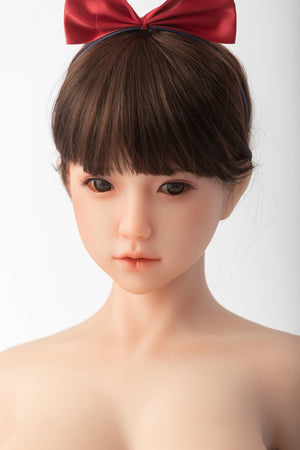 SanHui 145cm silicone cute and slim sex doll-Xiao You - lovedollshops.com