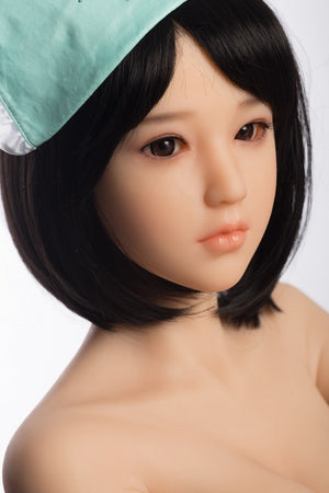 Sanhui 145cm silicone small boobs uniform sex doll-Shixuan - lovedollshops.com