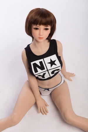SanHui 145cm Small Breasts Short Hair Sex Doll--Mixi - lovedollshops.com
