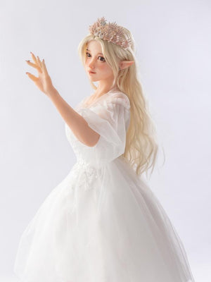 Sanhui 148cm small breast fairy pure sex doll---Huaxue - lovedollshops.com