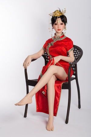 SanHui 156cm silicone Asian small breasts sex doll-Yunshu - lovedollshops.com