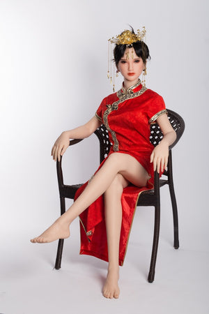 SanHui 156cm silicone Asian small breasts sex doll-Yunshu - lovedollshops.com
