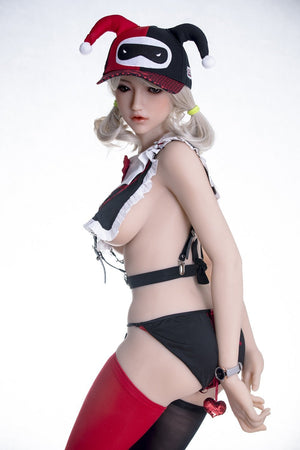 SanHui 158cm white hair cool sex doll-Xiaowei - lovedollshops.com