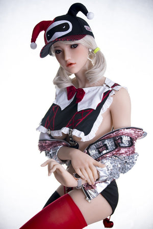 SanHui 158cm white hair cool sex doll-Xiaowei - lovedollshops.com