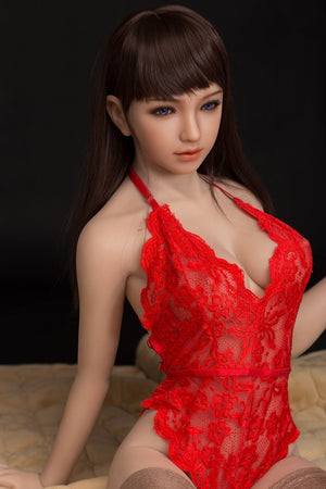 Sanhui 160cm silicone slim small breasts sex doll-Lixun - lovedollshops.com