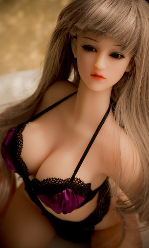 SanHui 65cm Silicone Big Boobs Mini Sex Doll-Huanhuan - lovedollshops.com
