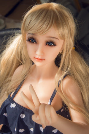 Sanhui 92cm big boobs mini blond hair slim sex doll-Suiihua - lovedollshops.com